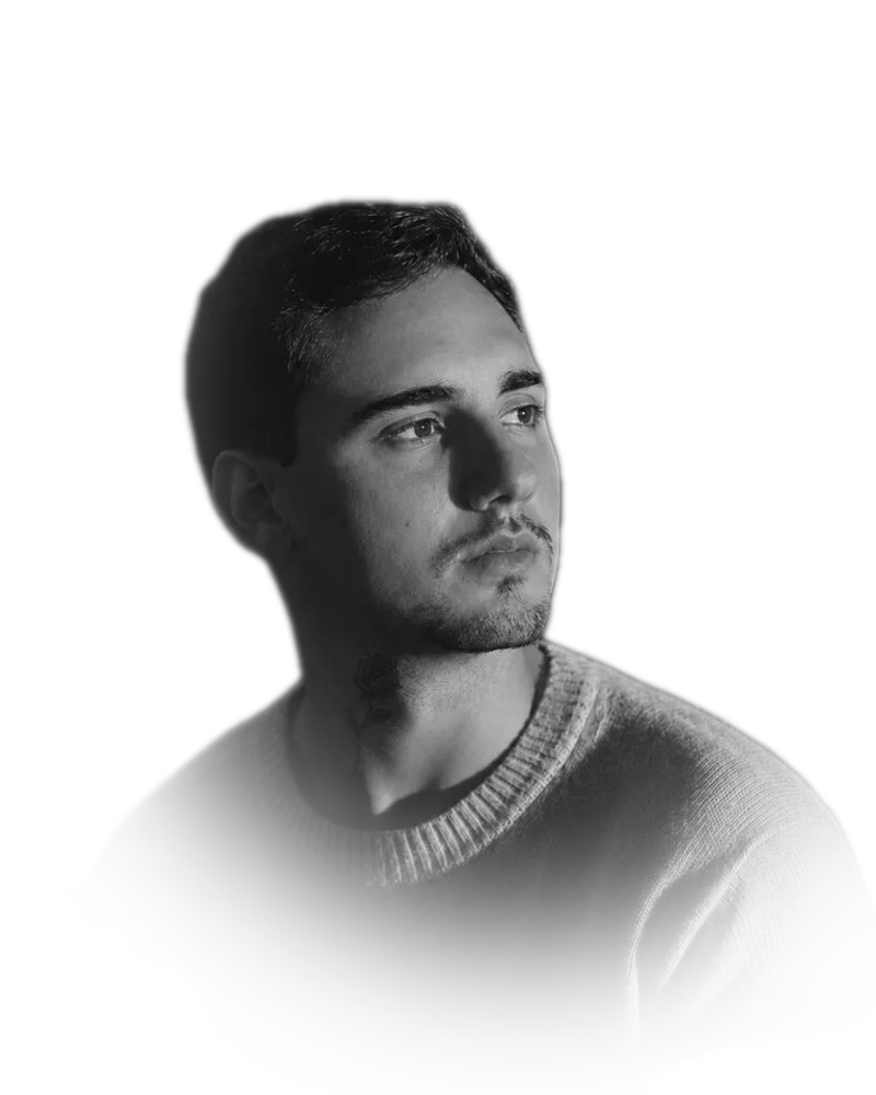 Retrato editorial de Raphael Meres